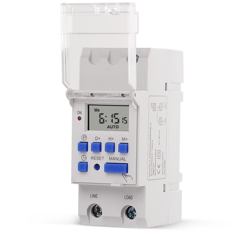 Time Switches Digital Timers 30 Amp Water Heater (Geyser) Timer