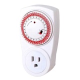 US 24hrs Mechanical Plug in Timer