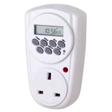 UK 7 Days Digital Plug in Timer