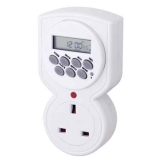 UK 7 Days Digital Plug in Timer