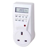 UK 7 Days Digital  Plug in Timer