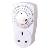 UK 22hrs Mechanical Countdown Plug in Timer