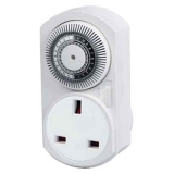 UK 24hrs Mechanical Plug in Timer