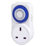 UK 24hrs Mechanical Plug in Timer