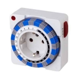 German 24hrs Mechanical Plug in Timer