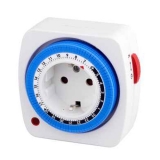 German 24hrs Mechanical Plug in Timer