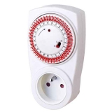 French 24hrs Mechanical Plug in Timer