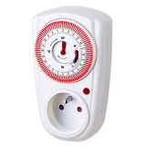 French 24hrs Mechanical Plug in Timer