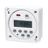 Zeitschaltuhr 12V 30A 616 Timer digital für Hutschiene und Aufputz