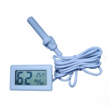 In&Out Small Thermo Hygrometer in white