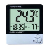 Humidity and Temperature Clock Meter