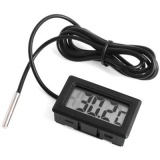 In&Out Small Thermometer in Black